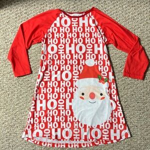 Girl’s nightgown Santa Christmas